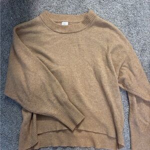 A New Day Camel Knit Pullover